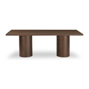 Hadley Dining Table Small Warm Brown by Moe's Home Collection