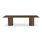 Hadley Dining Table Large Warm Brown by Moe's Home Collection