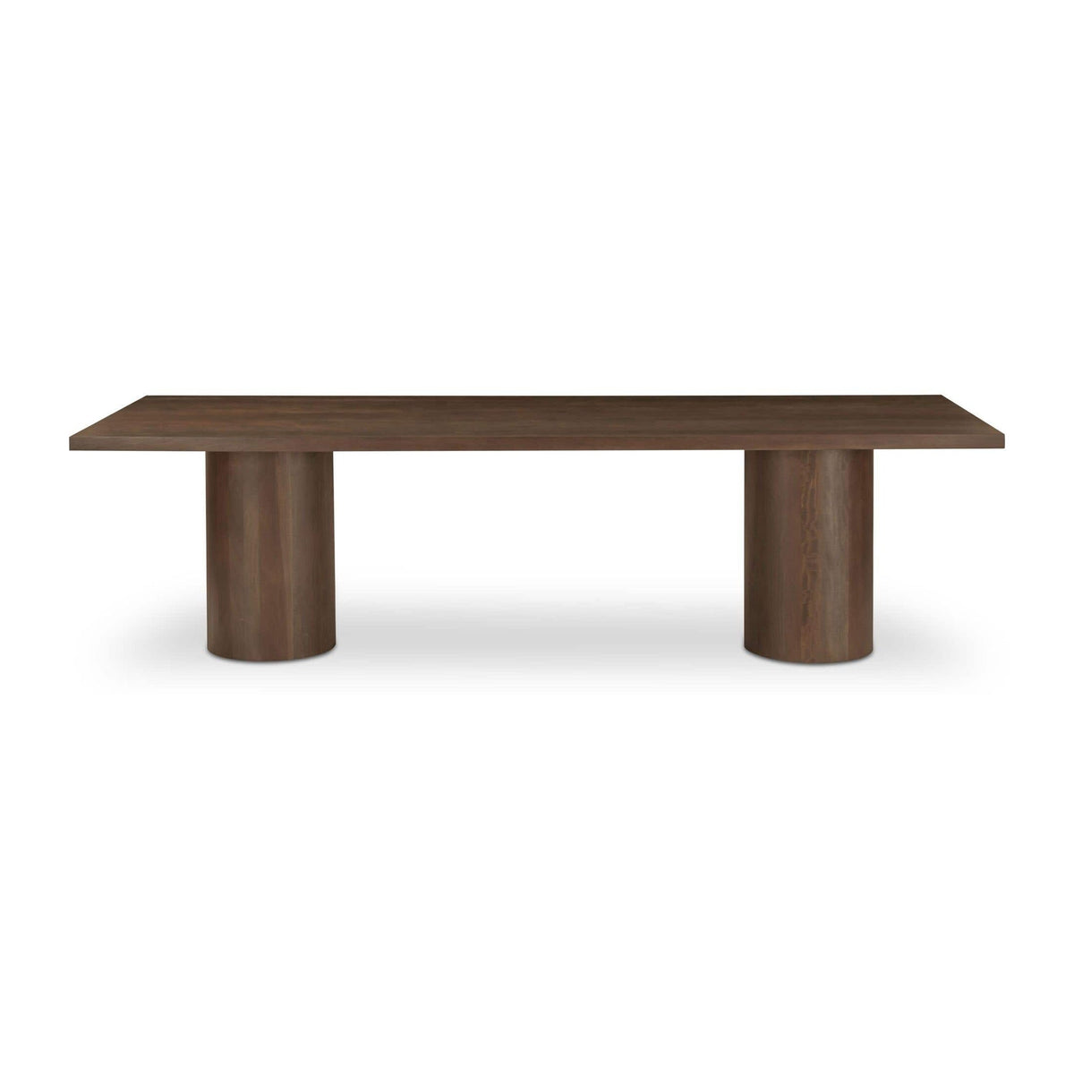 Hadley Dining Table Large Warm Brown by Moe's Home Collection