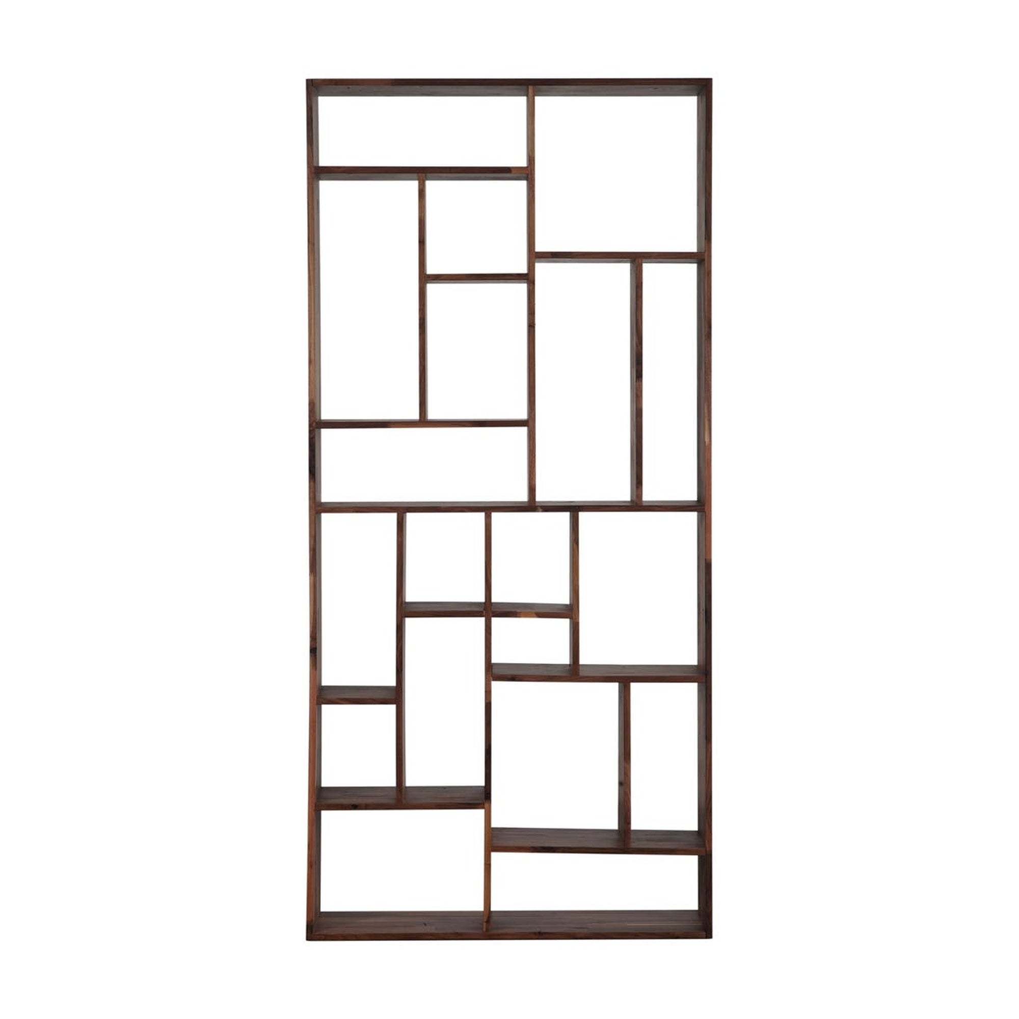 Redemption Shelf Walnut Brown by Moe's Home Collection