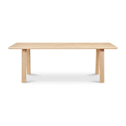 Malibu Dining Table White Oak by Moe's Home Collection