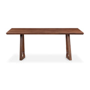 Silas Dining Table Walnut Brown by Moe's Home Collection