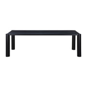 Post Large Dining Table Black by Moe's Home Collection