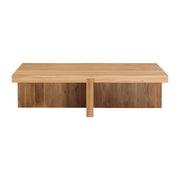 Folke Rectangular Coffee Table Natural by Moe's Home Collection