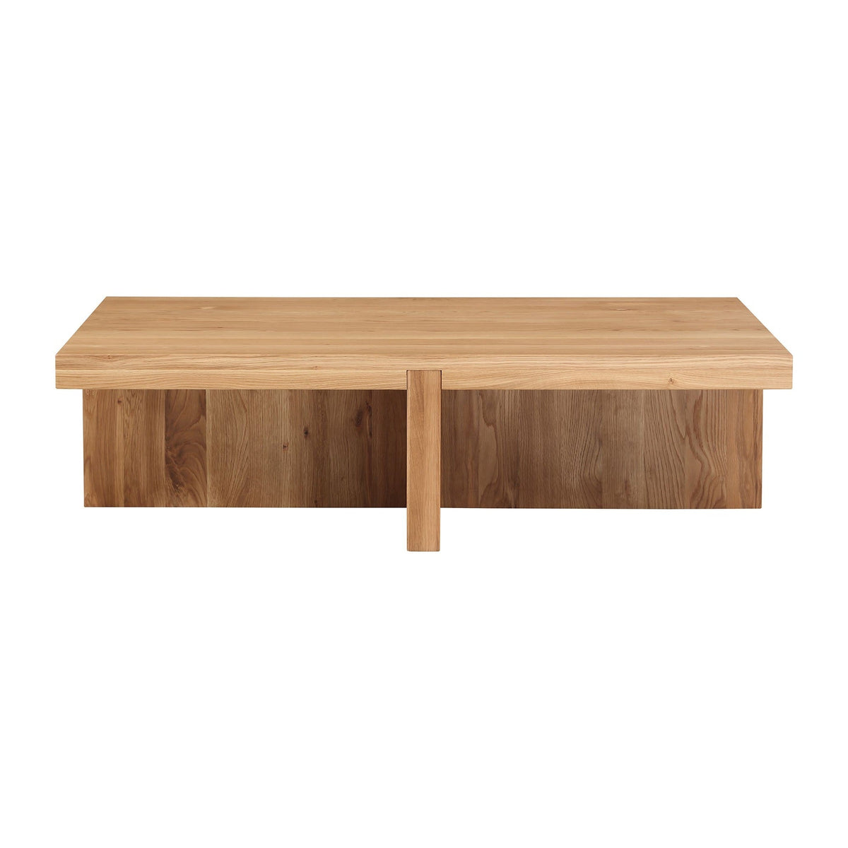 Folke Rectangular Coffee Table Natural by Moe's Home Collection