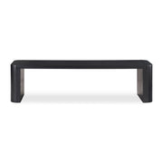 Post Small Dining Bench Black by Moe's Home Collection