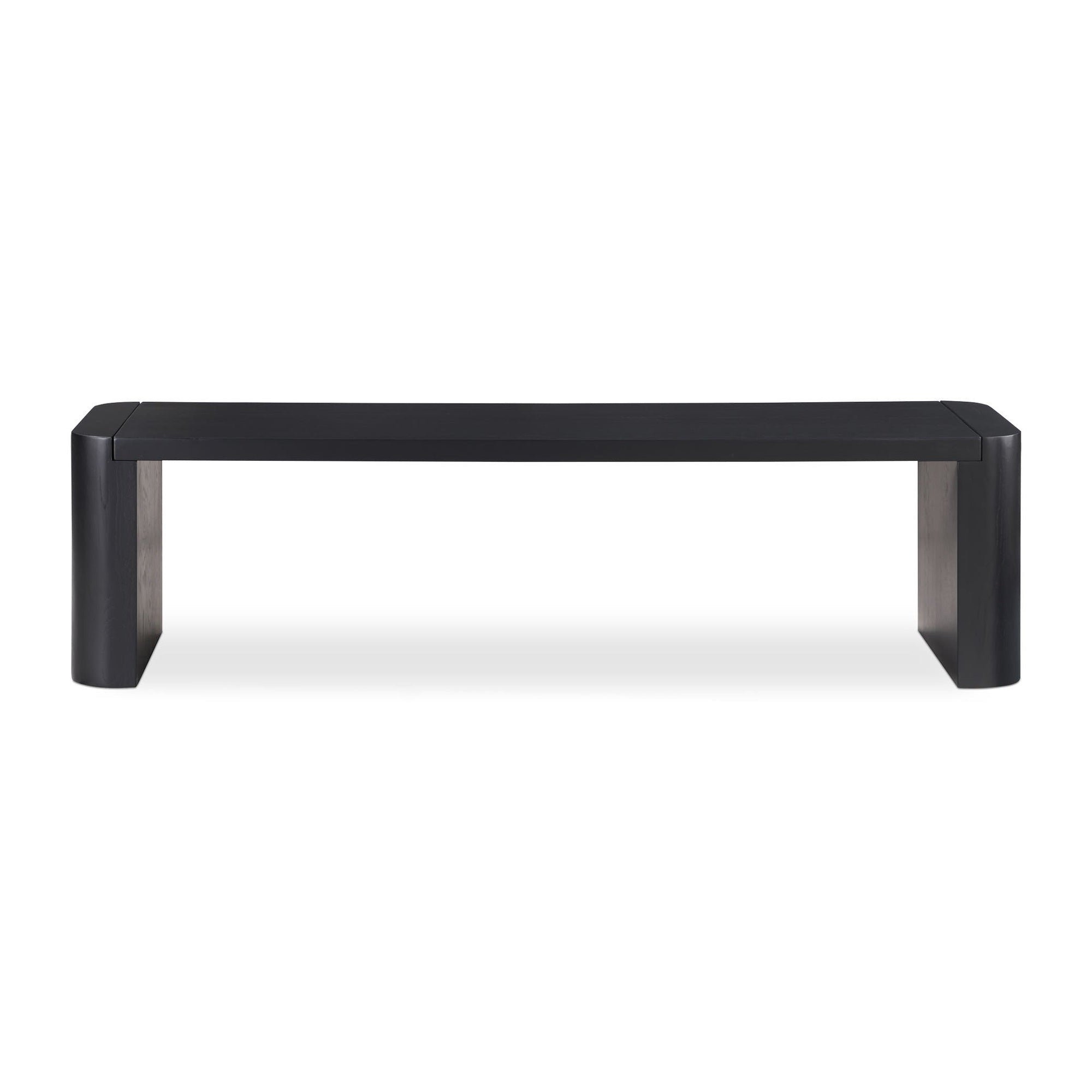 Post Small Dining Bench Black by Moe's Home Collection