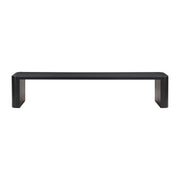Post Large Dining Bench Black by Moe's Home Collection