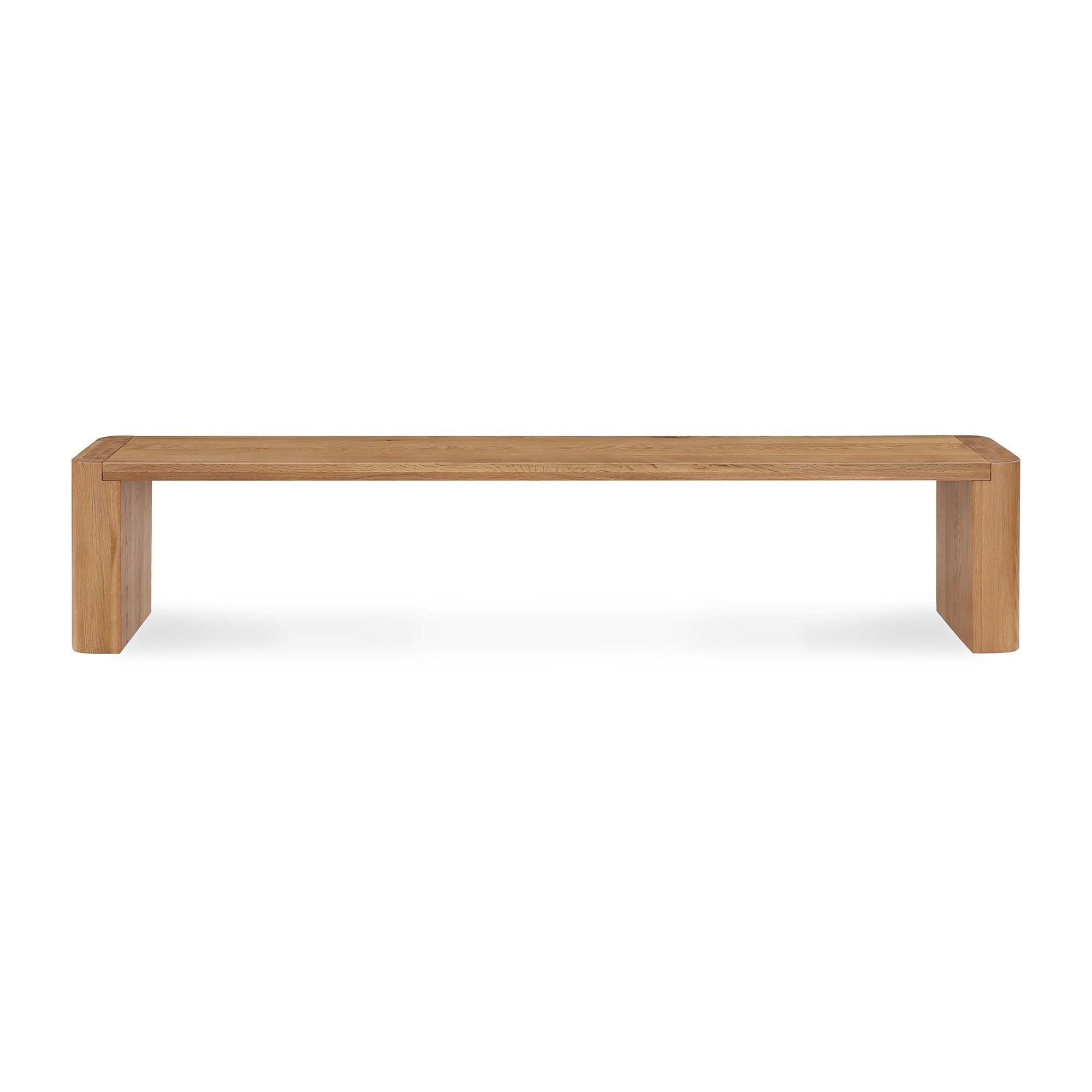 Post Large Dining Bench Natural by Moe's Home Collection