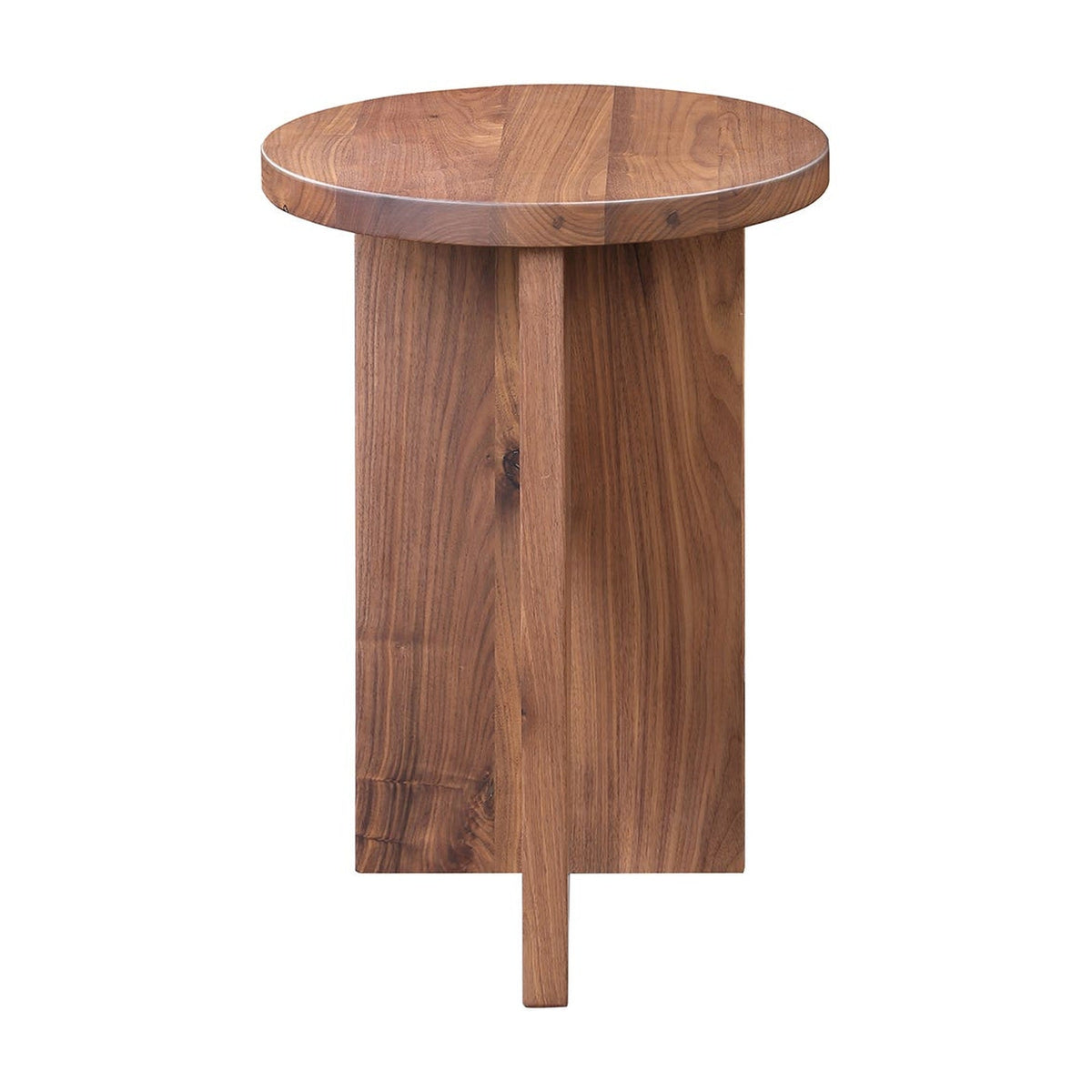 Grace Accent Table Walnut Brown by Moe's Home Collection