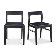 Owing Dining Chair Black - Set Of Two by Moe's Home Collection