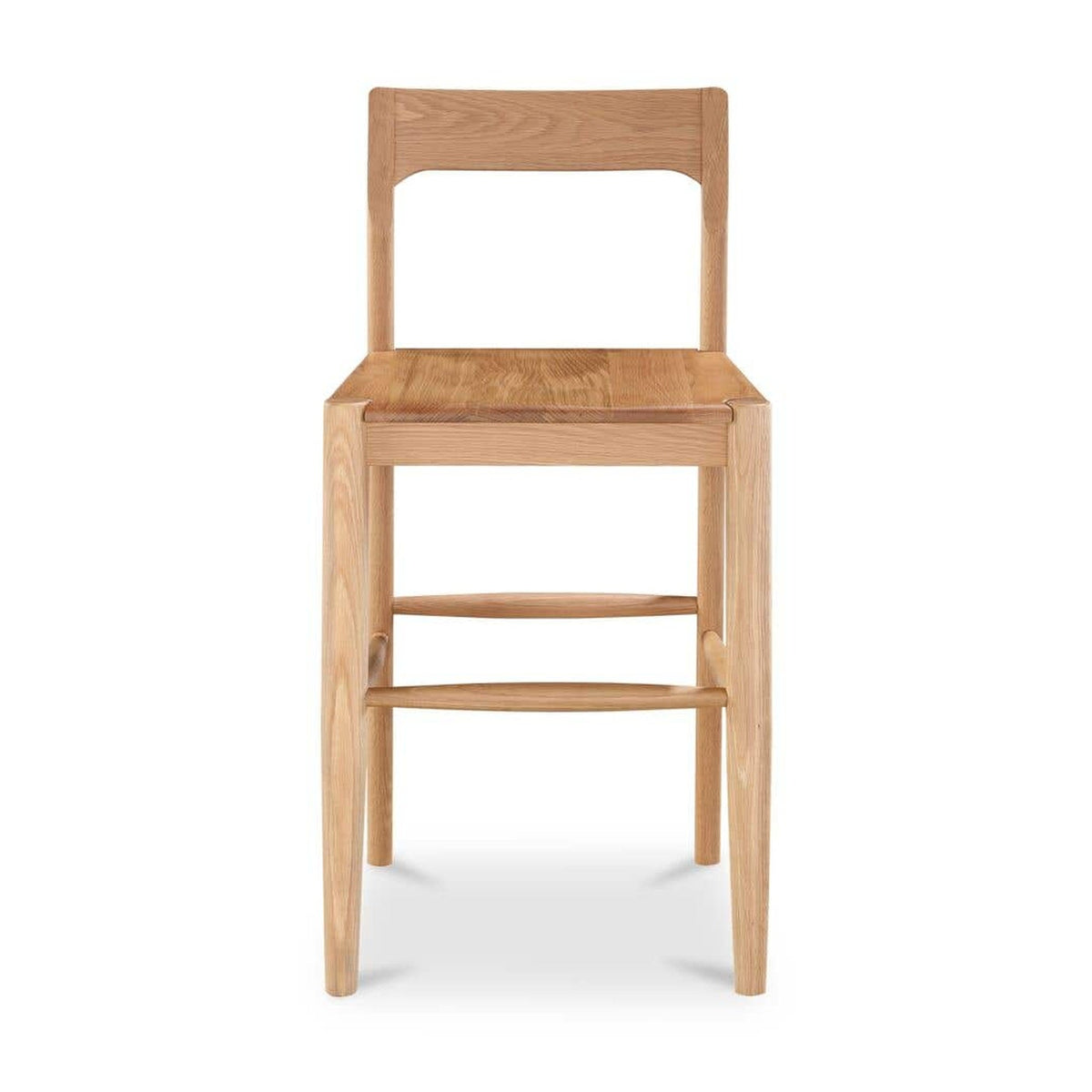 Owing Counter Stool Natural Oak by Moe's Home Collection