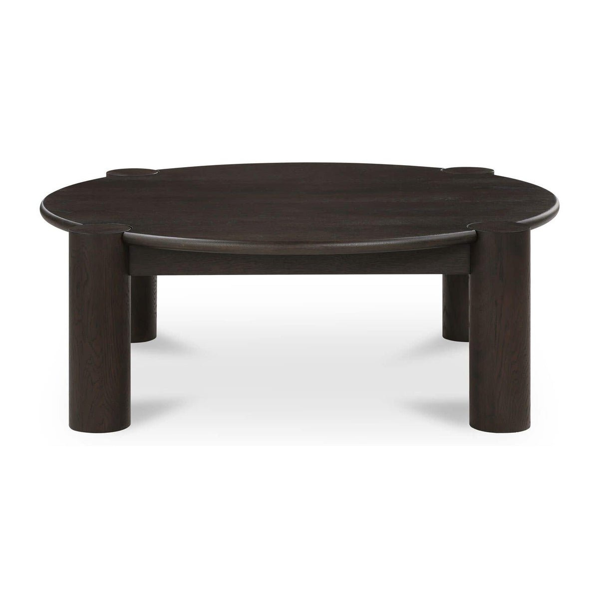 Jack Coffee Table Brushed Dark Brown by Moe's Home Collection