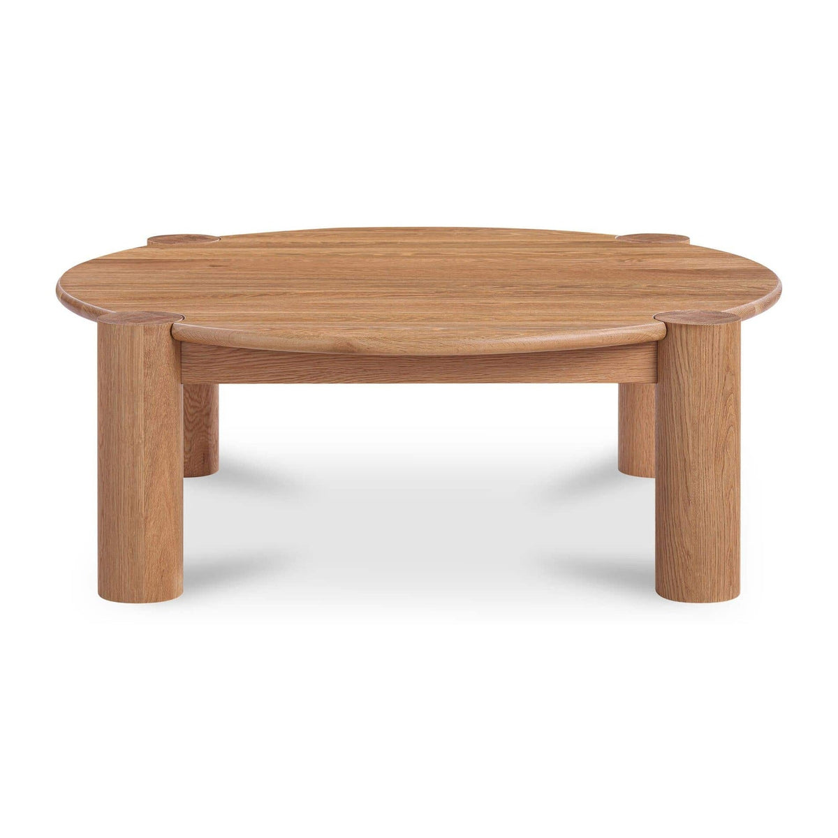 Jack Coffee Table Brushed Natural Oak by Moe's Home Collection