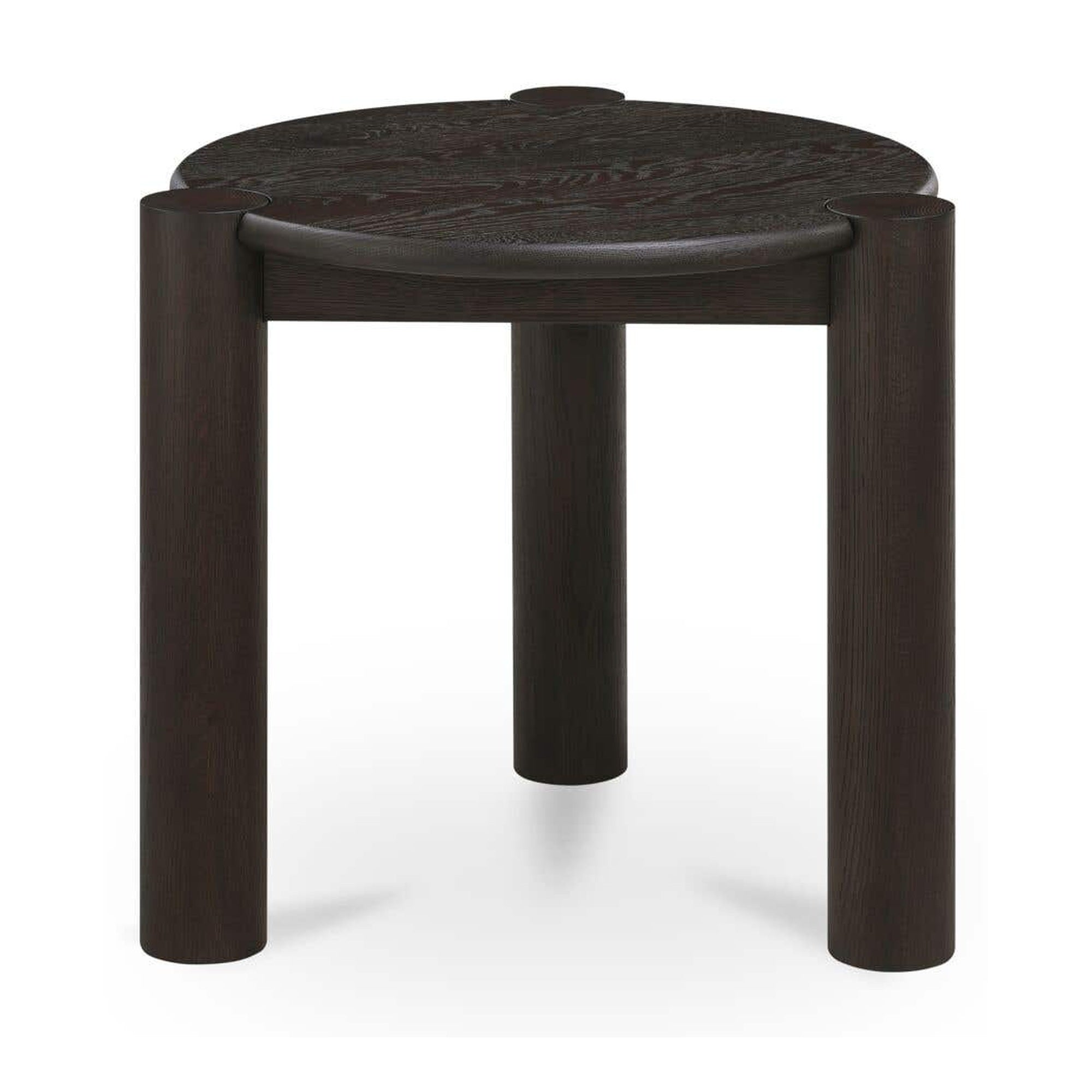 Jack Side Table Brushed Dark Brown by Moe's Home Collection