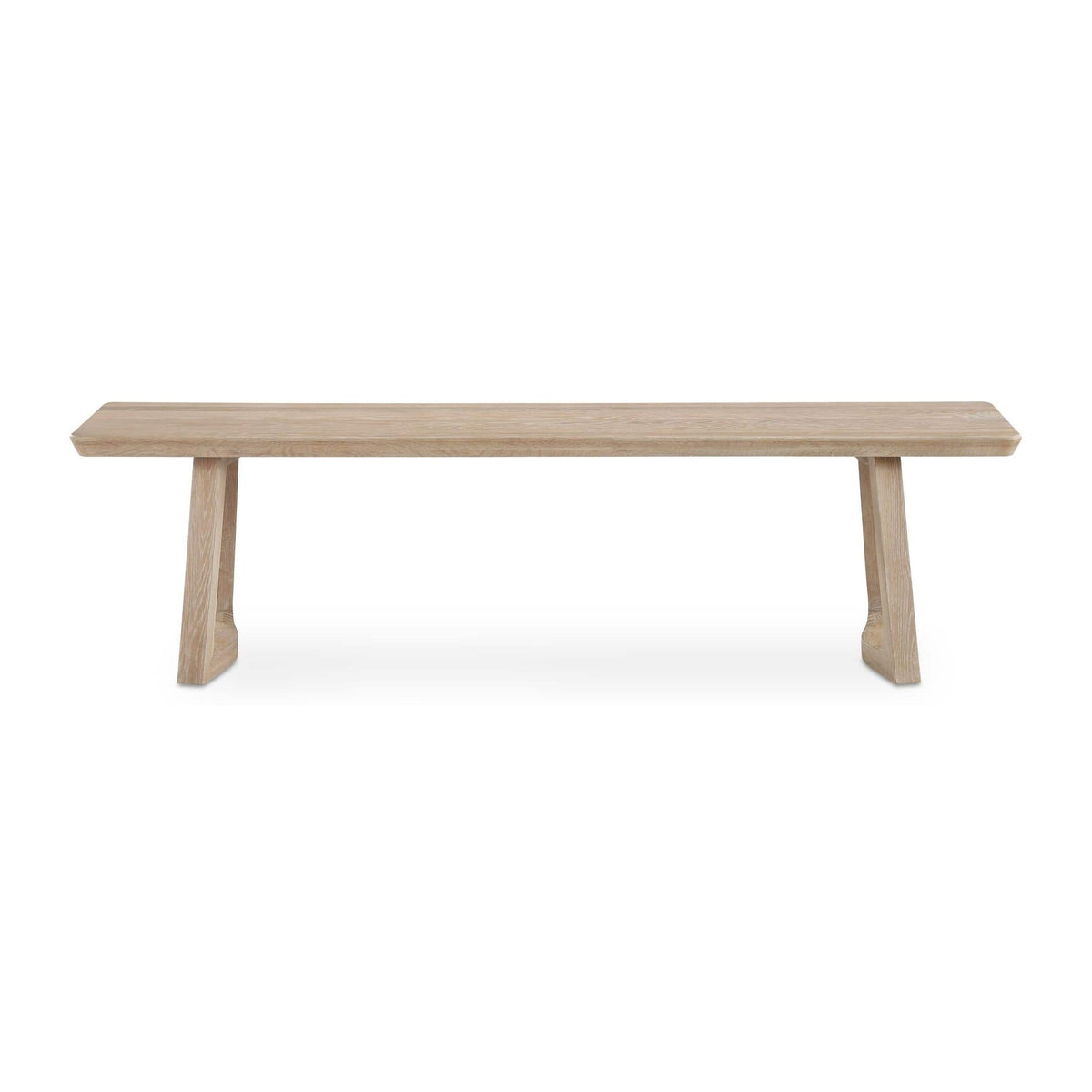 Silas Dining Bench Oak by Moe's Home Collection