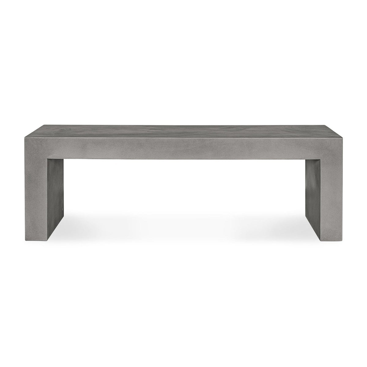 Lazarus Outdoor Bench Dark Grey by Moe's Home Collection