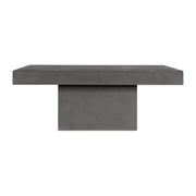 Maxima Outdoor Coffee Table Grey by Moe's Home Collection