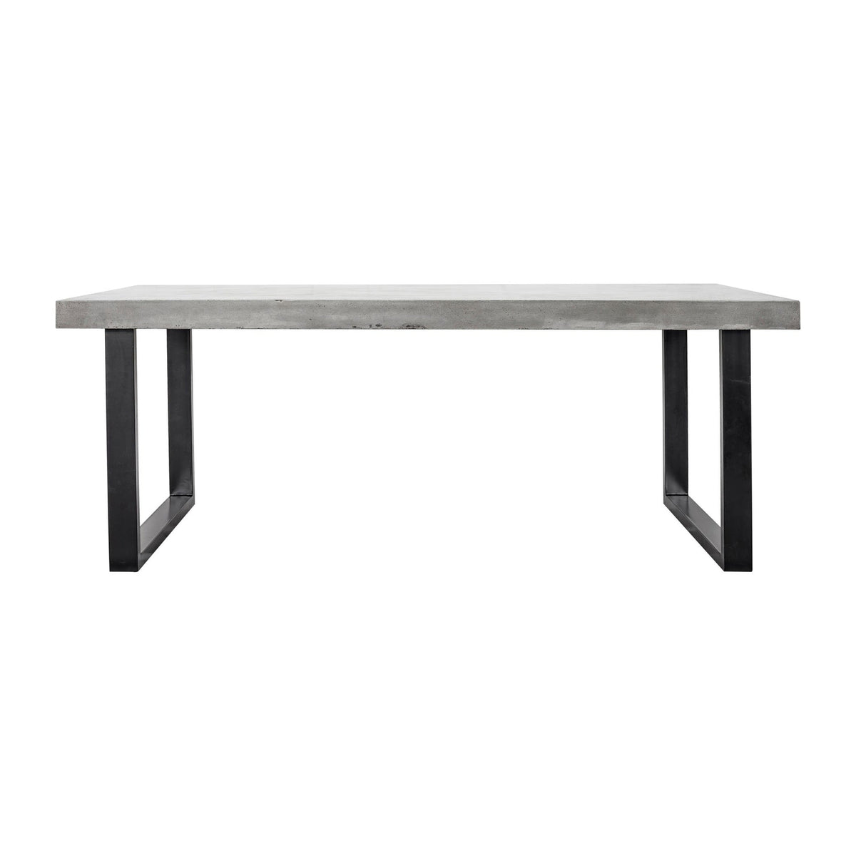 Jedrik Outdoor Dining Table Large Grey by Moe's Home Collection