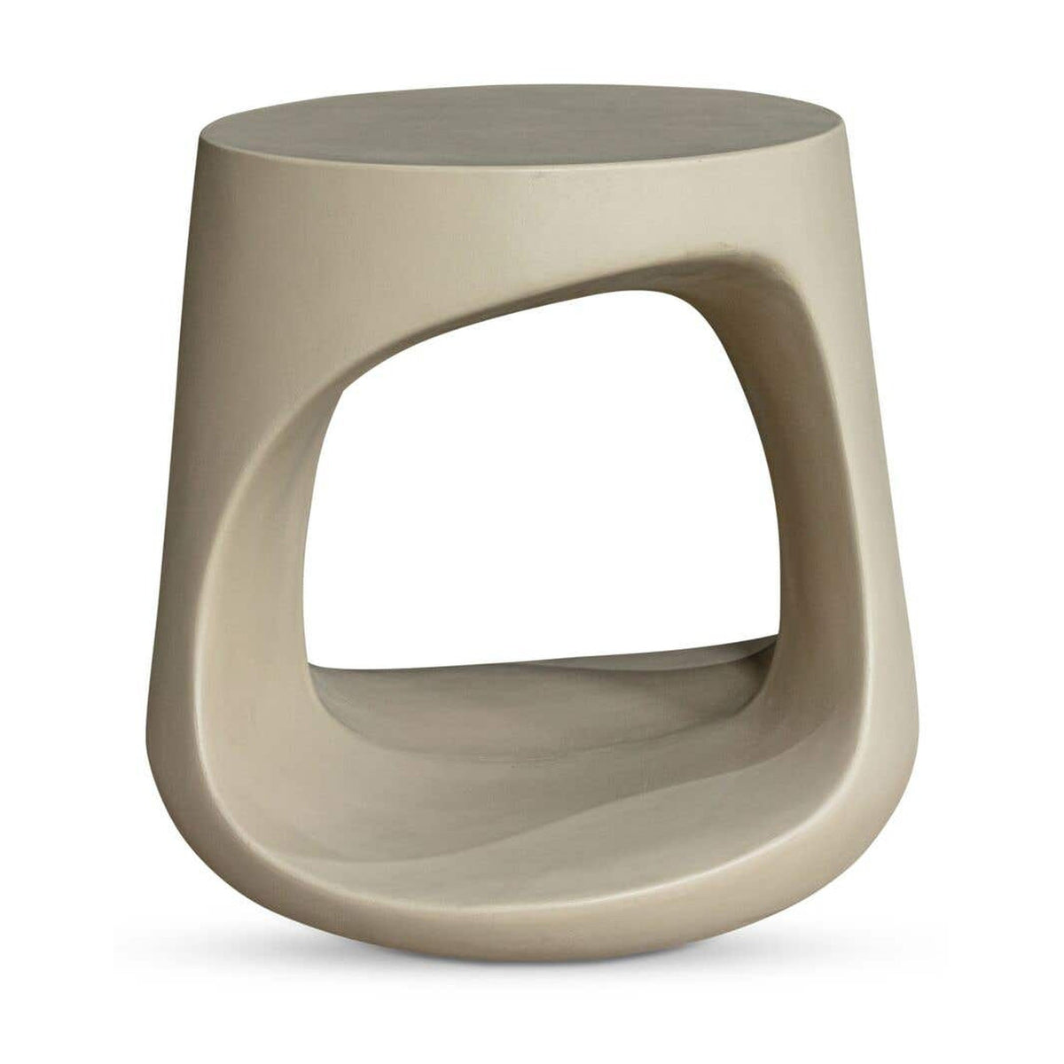 Rothko Outdoor Stool Cream by Moe's Home Collection