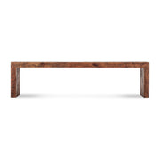 Vintage Large Bench Light Brown by Moe's Home Collection