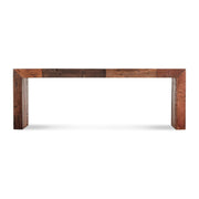 Vintage Small Bench Light Brown by Moe's Home Collection