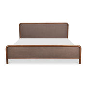 Rye Queen Bed Warm Brown by Moe's Home Collection