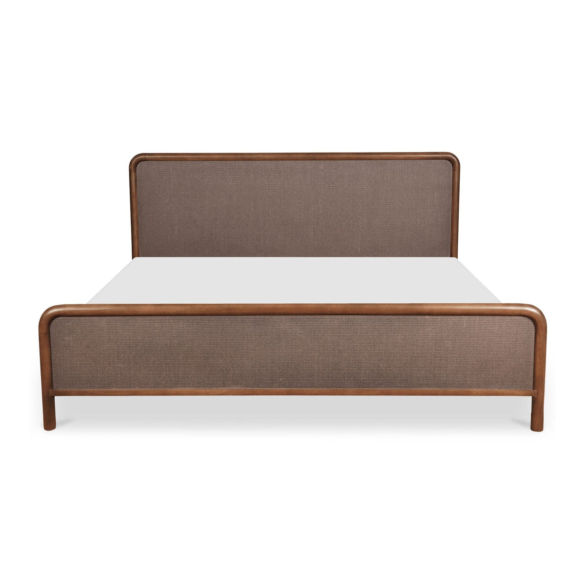 Rye Queen Bed Warm Brown by Moe's Home Collection
