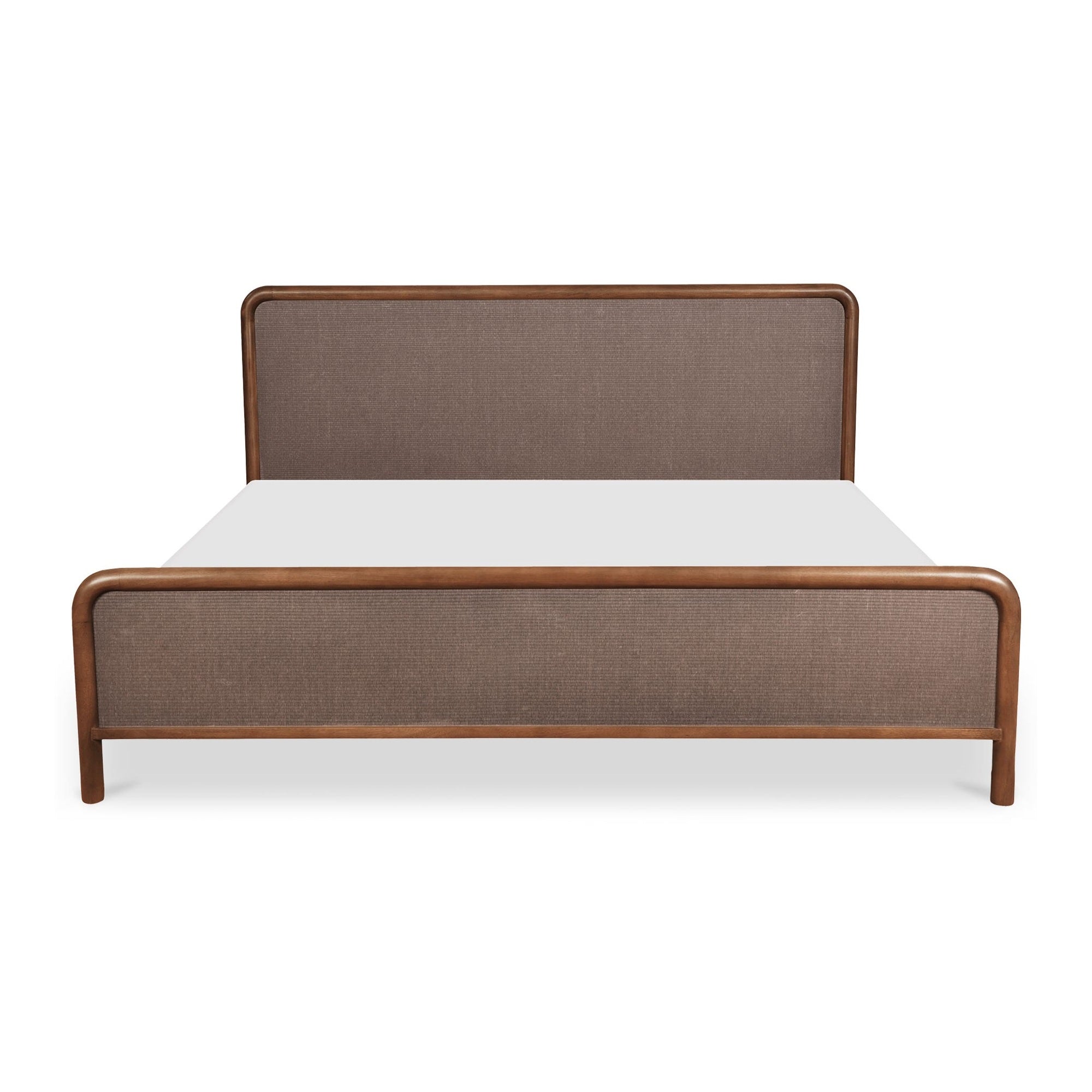 Rye Queen Bed Warm Brown by Moe's Home Collection