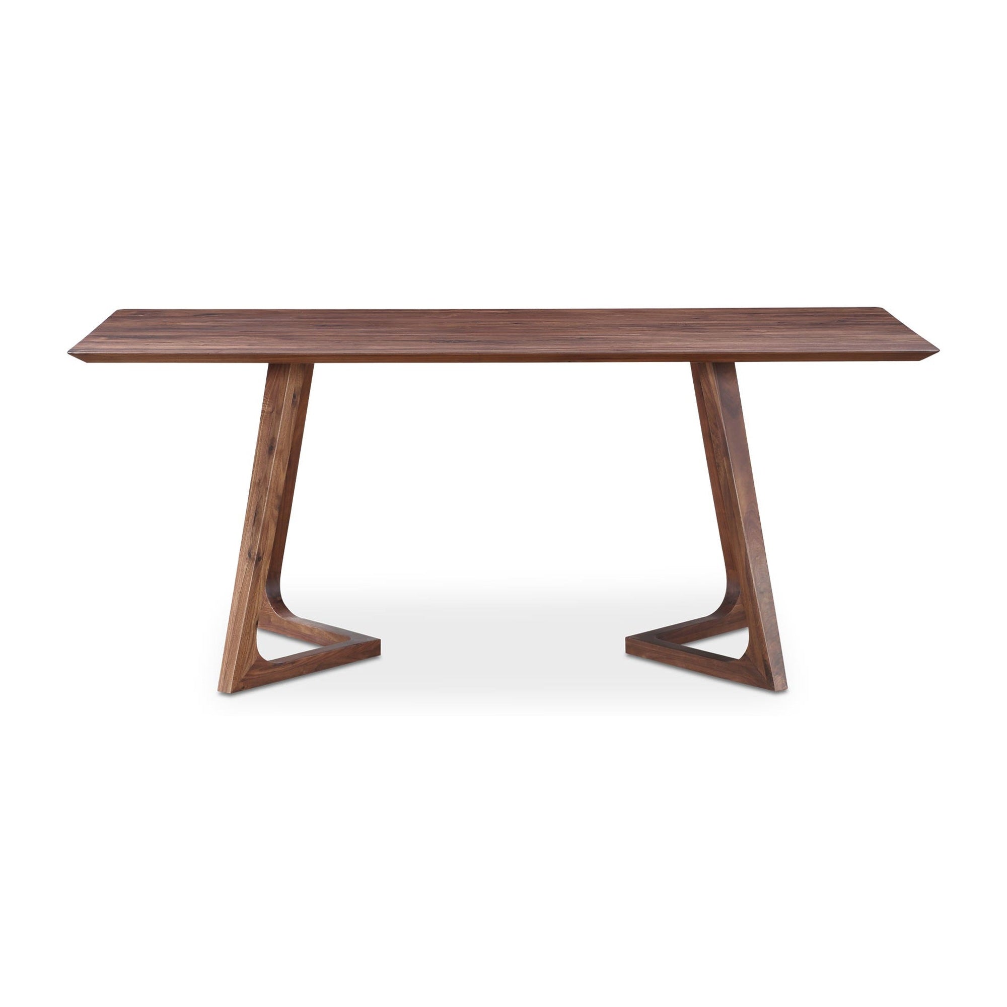 Godenza Rectangular Dining Table Walnut by Moe's Home Collection