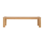Tempo Outdoor Dining Bench Natural by Moe's Home Collection