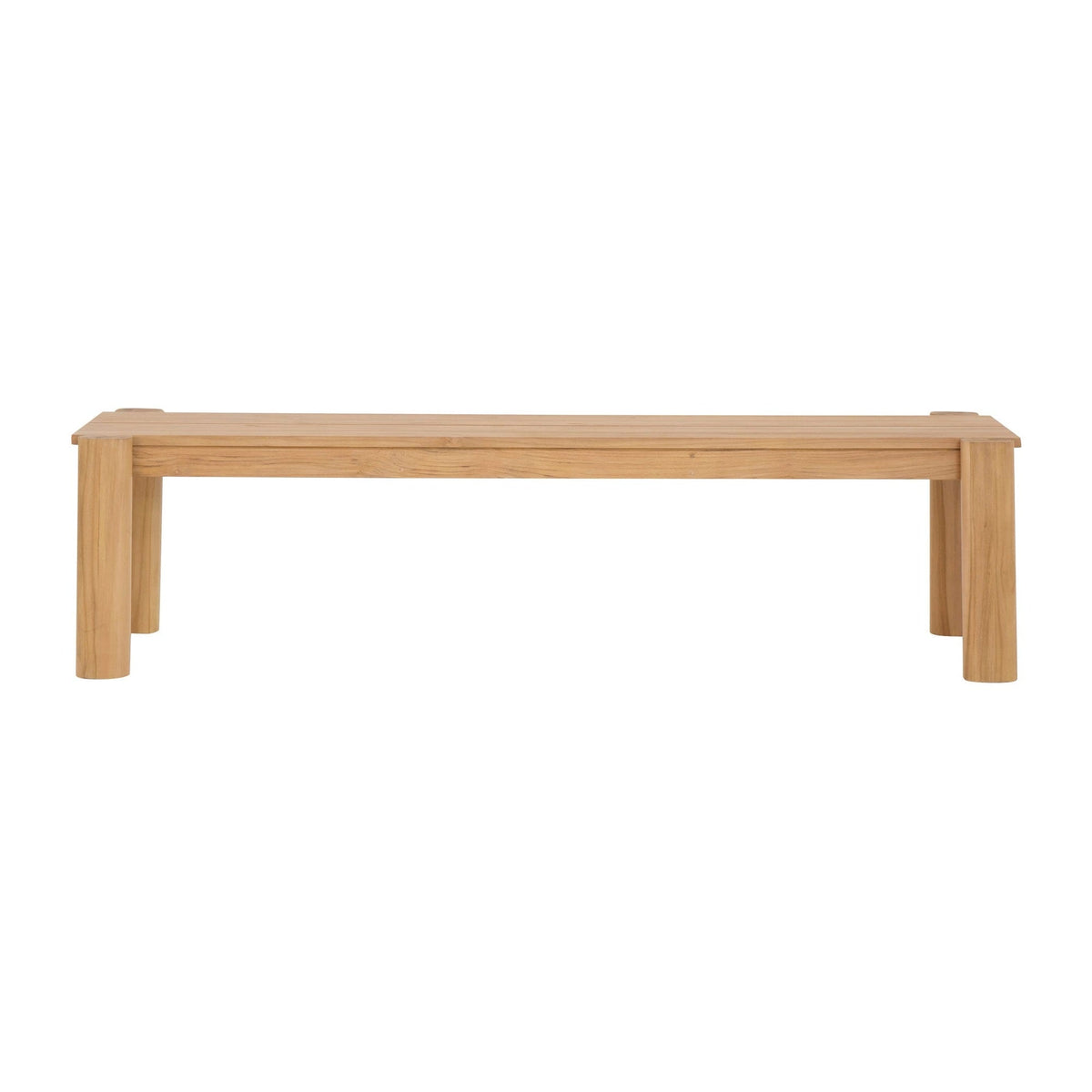 Tempo Outdoor Dining Bench Natural by Moe's Home Collection