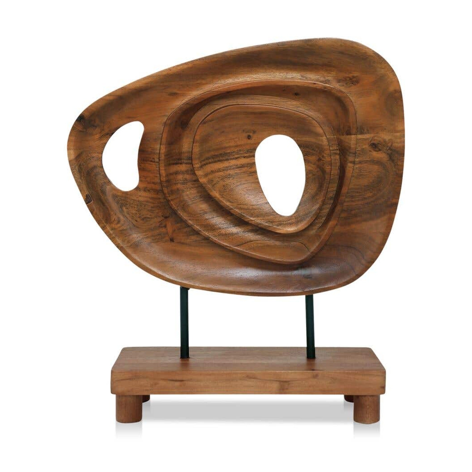 Saddler Sculpture Natural Acacia by Moe's Home Collection