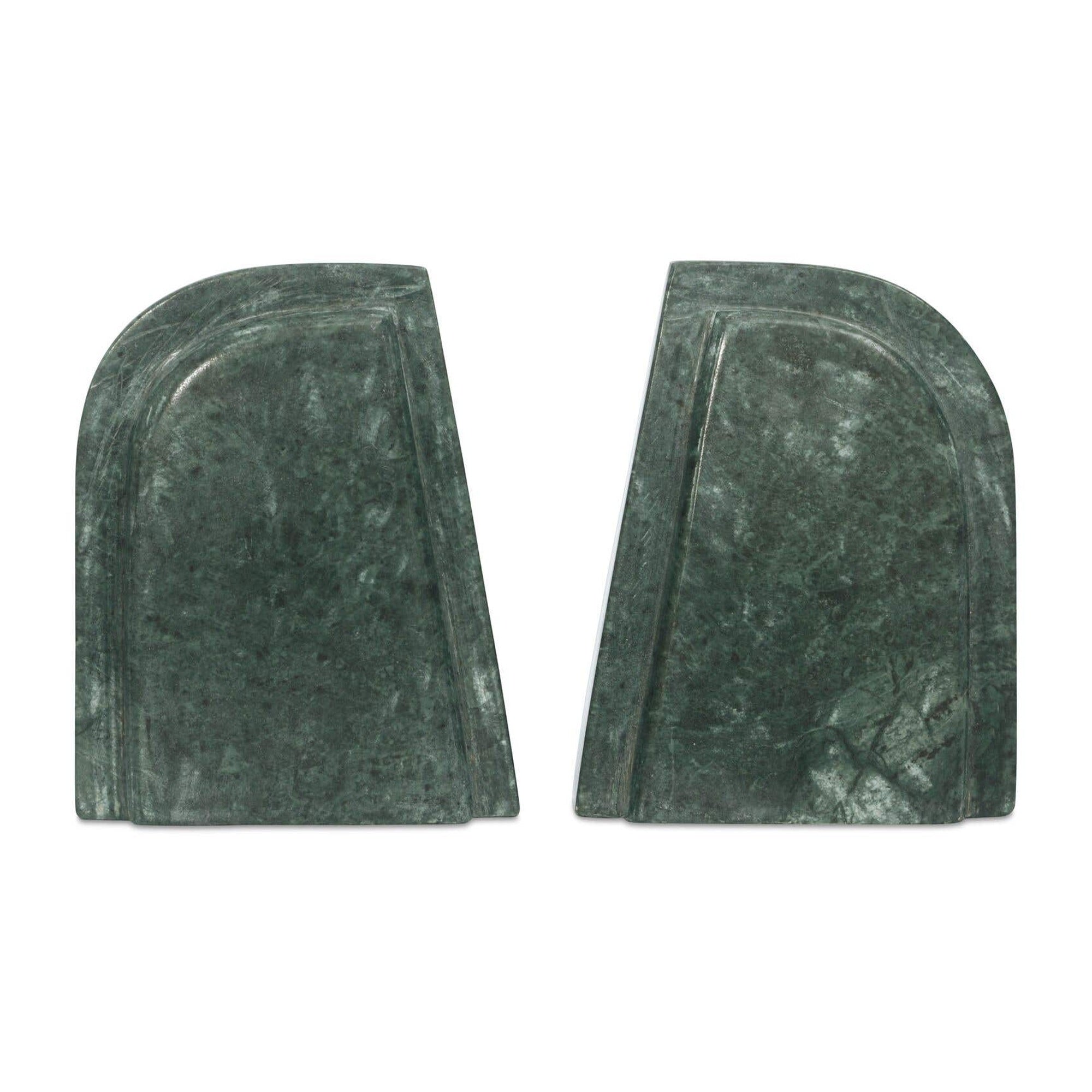 Zane Marble Bookends-Set Of 2 by Moe's Home Collection