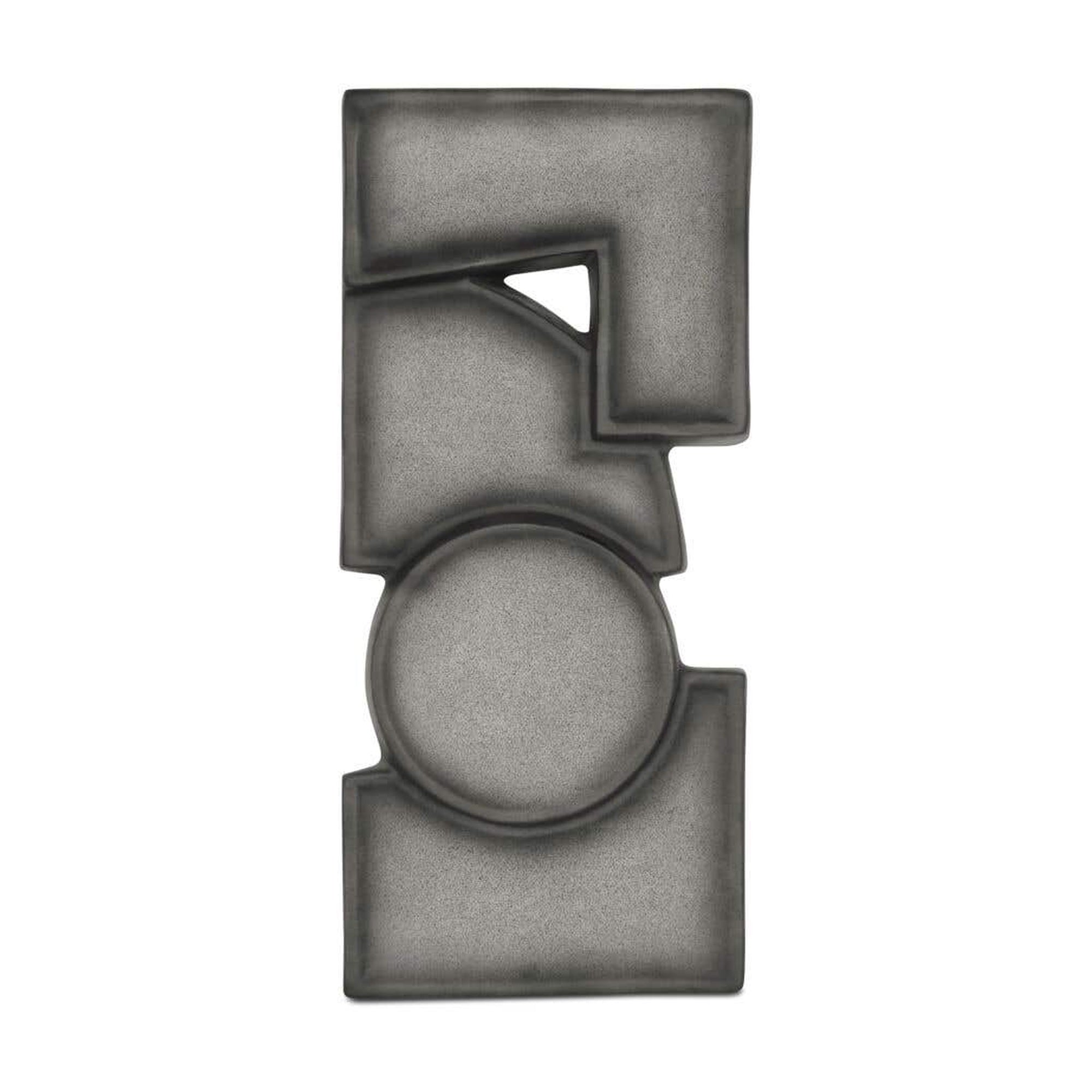 Teo Wall Sculpture Charcoal by Moe's Home Collection