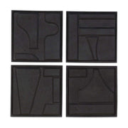 Alva Wall Sculpture-Set Of 4 by Moe's Home Collection