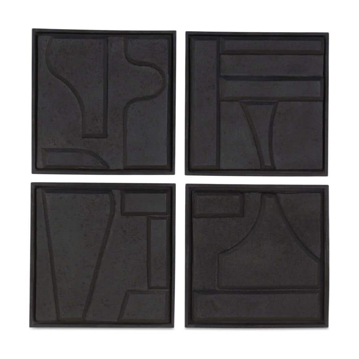 Alva Wall Sculpture-Set Of 4 by Moe's Home Collection