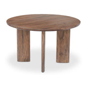 Lia Round Dining Table Dark Brown by Moe's Home Collection