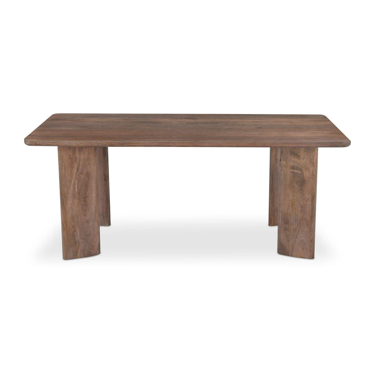 Lia Rectangular Dining Table Dark Brown by Moe's Home Collection