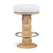 Nio Swivel Counter Stool White Mist by Moe's Home Collection