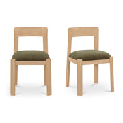 Oli Dining Chair Dark Green-Set of Two by Moe's Home Collection