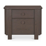 Loren Large Nightstand Dark Brown by Moe's Home Collection