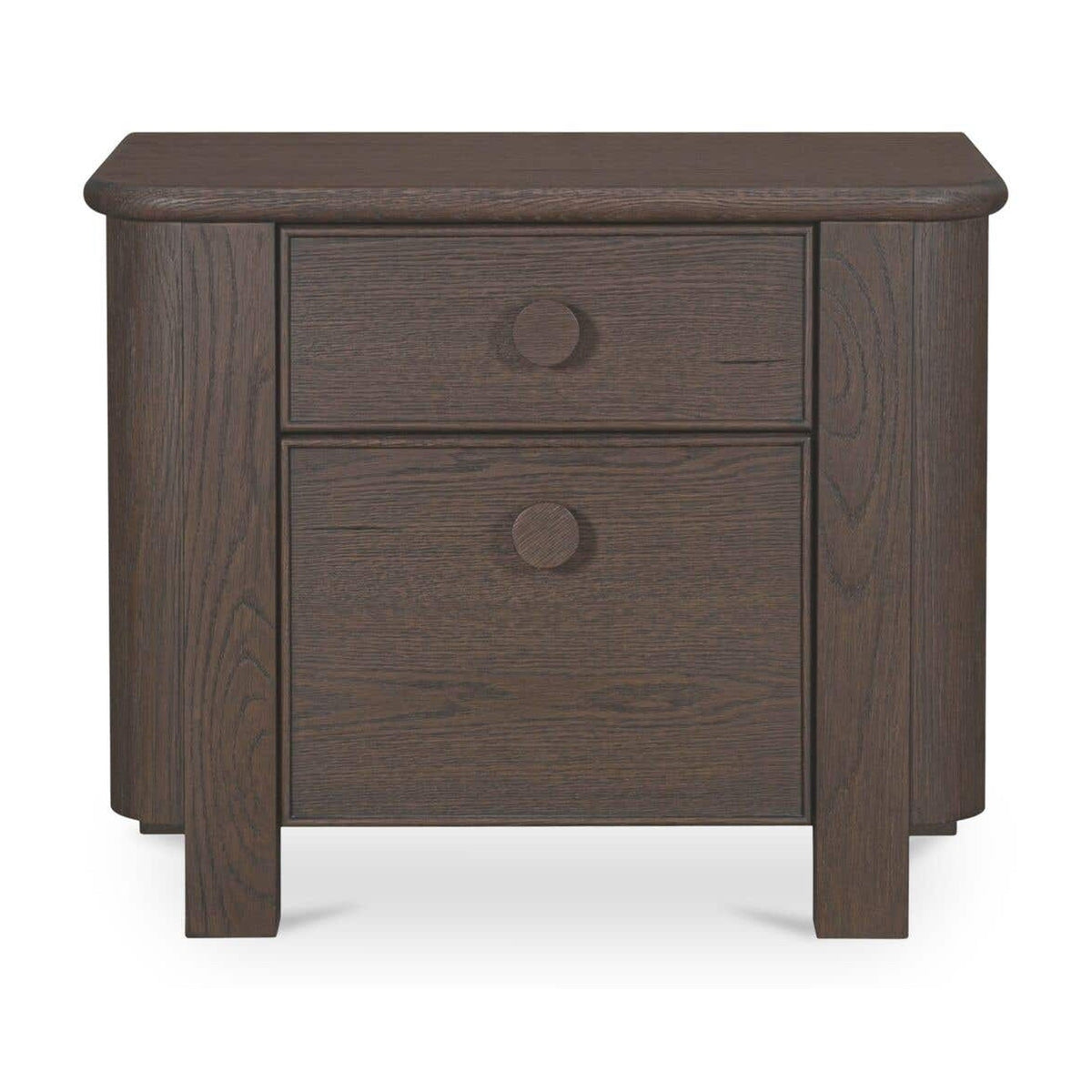 Loren Large Nightstand Dark Brown by Moe's Home Collection