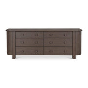 Loren 6 Drawer Dresser Dark Brown by Moe's Home Collection