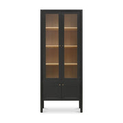 Hannah Tall Cabinet Black by Moe's Home Collection