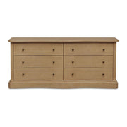 Clarence 6 Drawer Dresser Natural by Moe's Home Collection