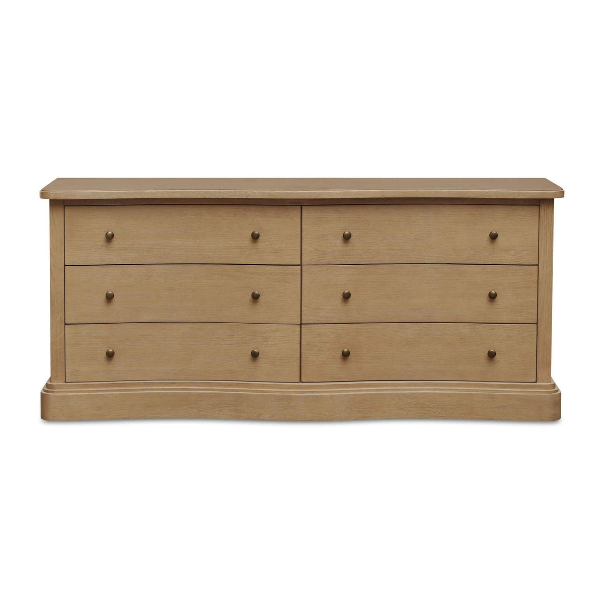 Clarence 6 Drawer Dresser Natural by Moe's Home Collection