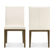 Frankie Dining Chair White - Set Of Two by Moe's Home Collection