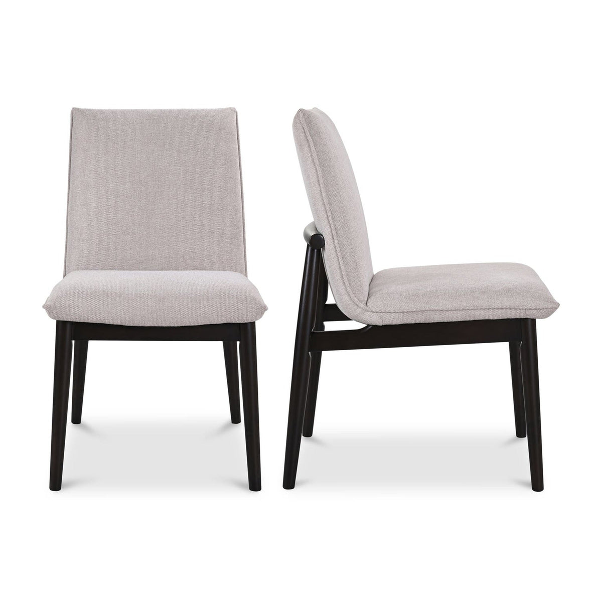 Charlie Dining Chair Beige– Set Of Two by Moe's Home Collection