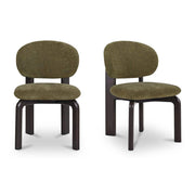 Sami Dining Chair Olive Set of Two by Moe's Home Collection